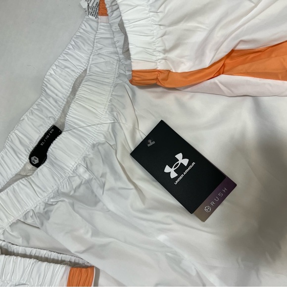 Under Armour White and Orange Track Pants - Picture 12 of 16